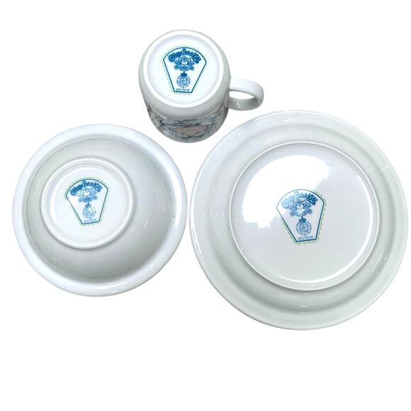 Cabbage Patch 1983 Royal Worcester 1st Edition Porcelain Plate/Bowl/Mug Set-NEW! - Picture 5 of 11